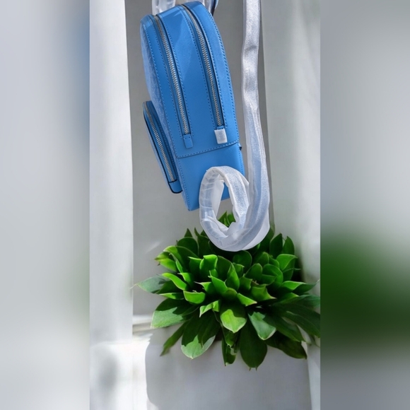 NWT Michael Kors Jaycee Medium Backpack MK South Pacific - Picture 7 of 8